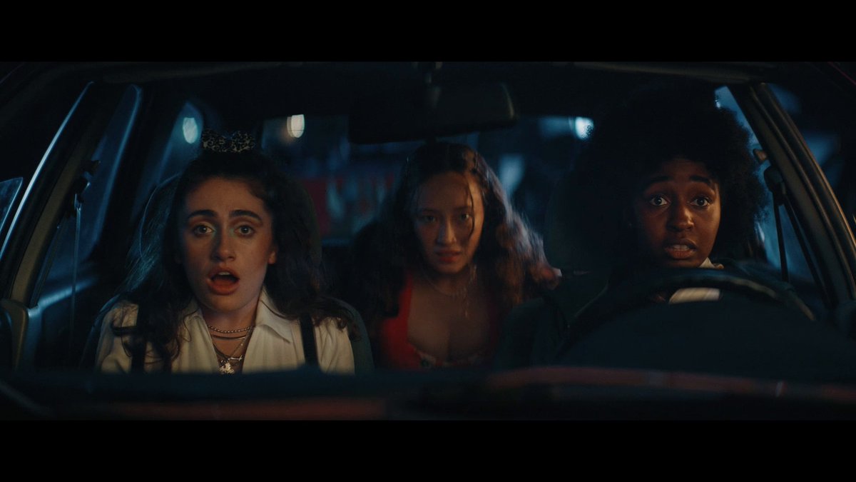New clip from Emma Seligman’s ‘BOTTOMS’ featuring Rachel Sennott, Ayo Edebiri, Havana Rose Liu and Nicholas Galitzine: (via IMDb)