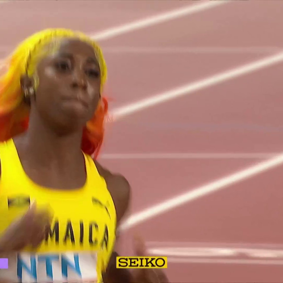 16 years separate Shelly-Ann Fraser-Pryce and Tamari Davis. They are BOTH going to the 100m world final! 📺: USA Network & Peacock | #WorldAthleticsChamps
