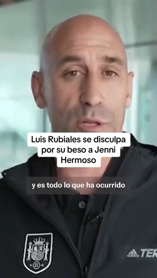 Las explicaciones de Luis Rubiales sobre el beso: "Seguramente me he equivocado. No había mala fe por ninguna de las dos partes"