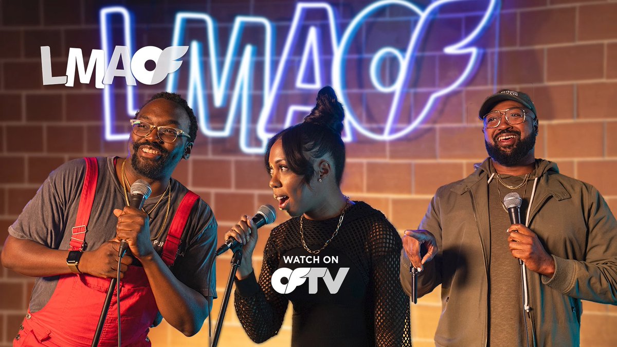 😂 LMAOF is back in L.A. with all-new standup from @martinMmorrow, @mateenstewart & @Lolbrandidenise! 📺 Stream it now at