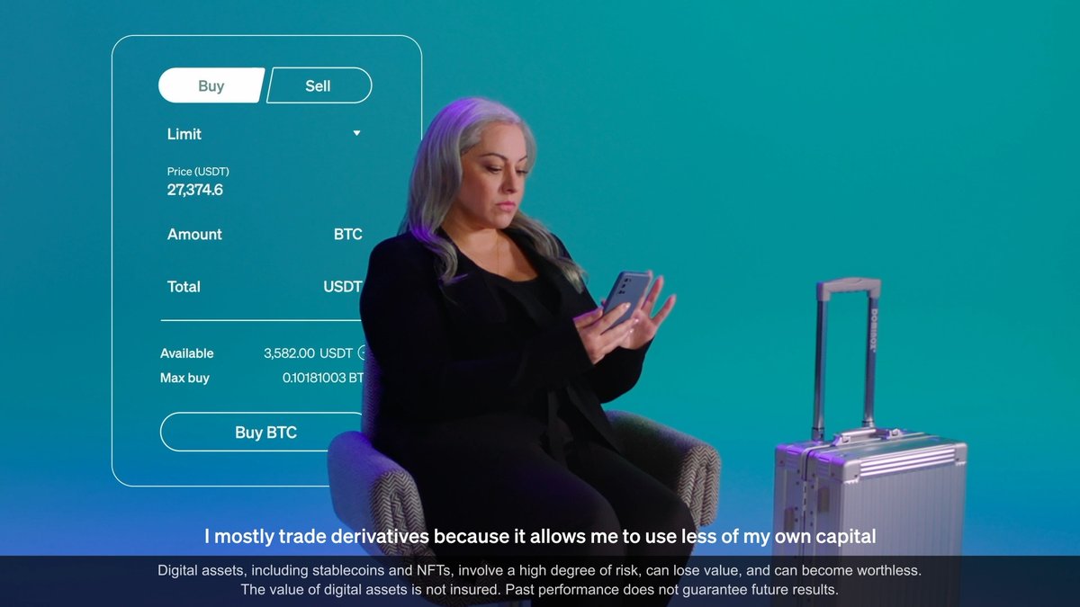 Meet Anastacia 👋 From business owner to crypto trader, she believes in the potential of a trustless and transparent future. She uses OKX Derivatives to turbocharge her trades and work on her own terms. 💪 #TradeLikeAPro with OKX: