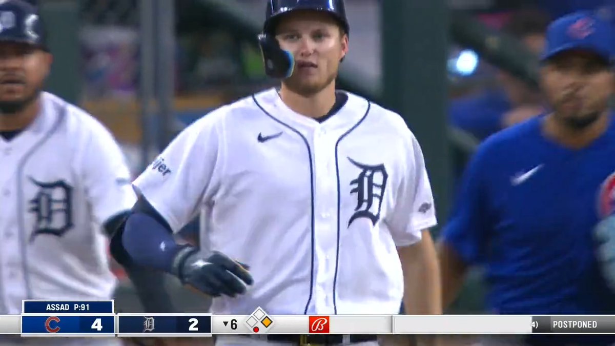 First of many. Congratulations, Parker Meadows!