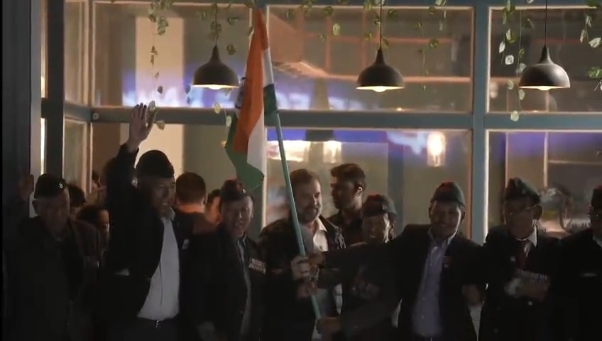 पिछले दिनों @rahulgandhi ने कहा था कि भारत माता हर एक भारतीय की आवाज़ हैं। कुछ ऐसी ही आवाज़ गूंज रही है लेह में।