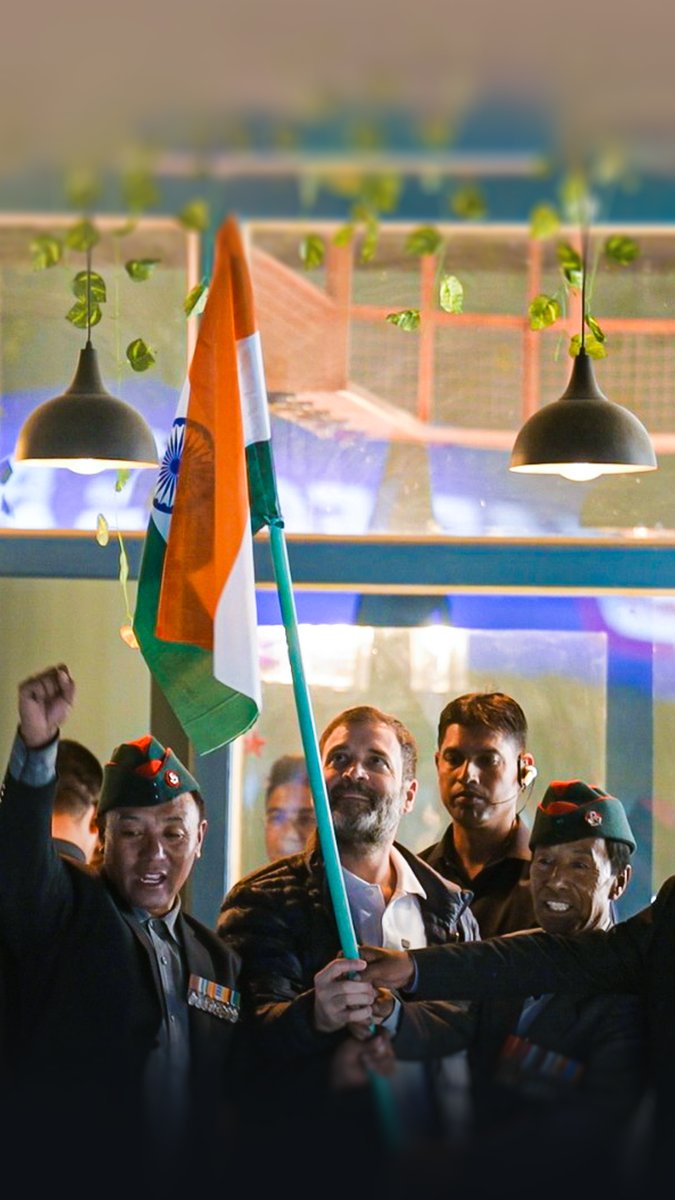 भारत माता के जयकारे से गूंज उठा लद्दाख!