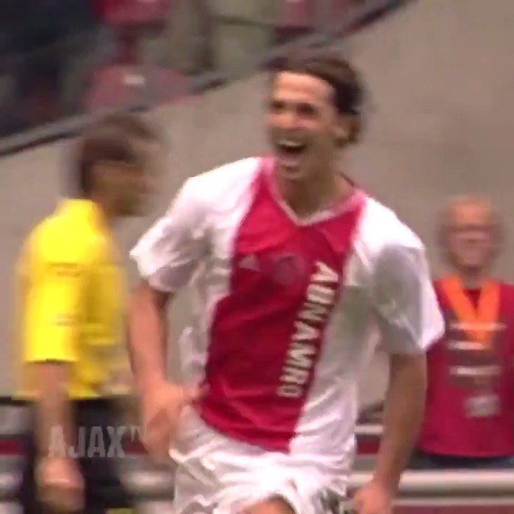 19 years ago today at NAC Breda: A young Swedish striker showed no respect for his fellow professionals. Zlatan. You heartless rascal…