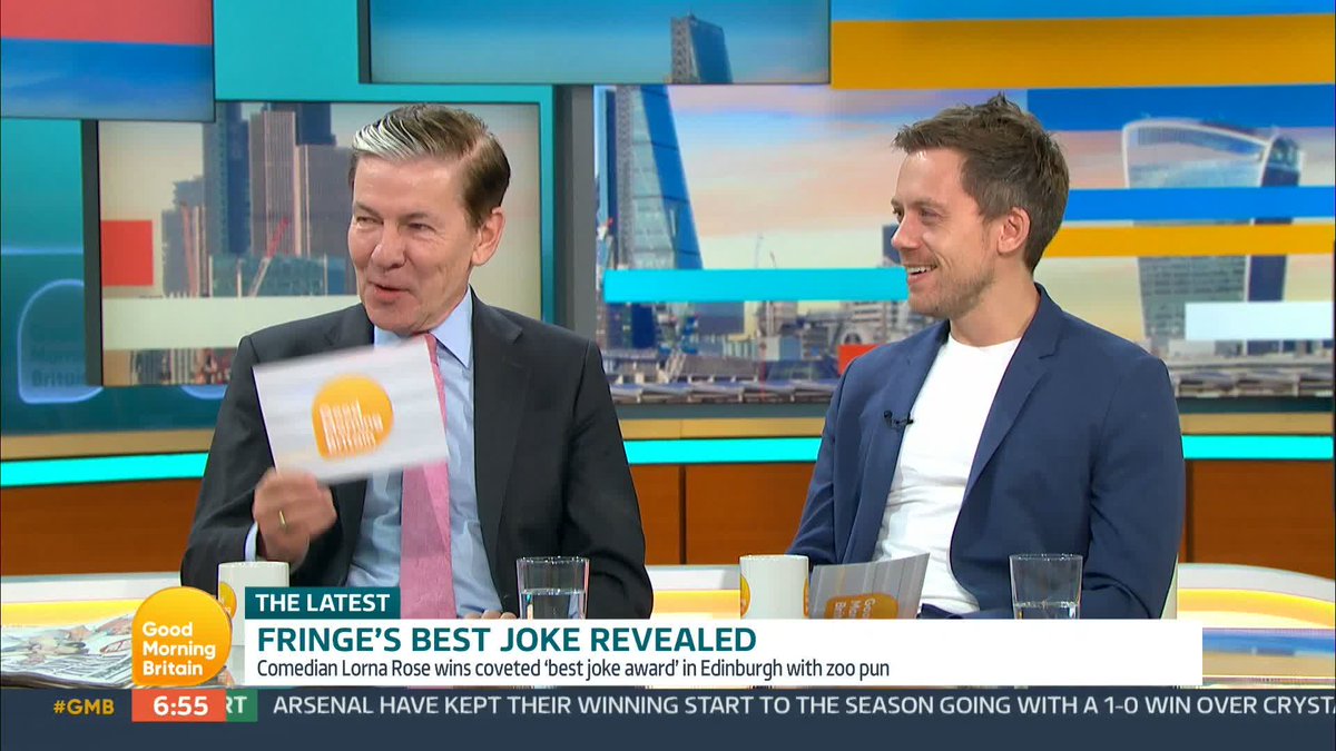 🤣 We love a good joke! 🤣 Whose was the best? owenjones84 Andrew Pierce Kate Garraway Richard Madeley