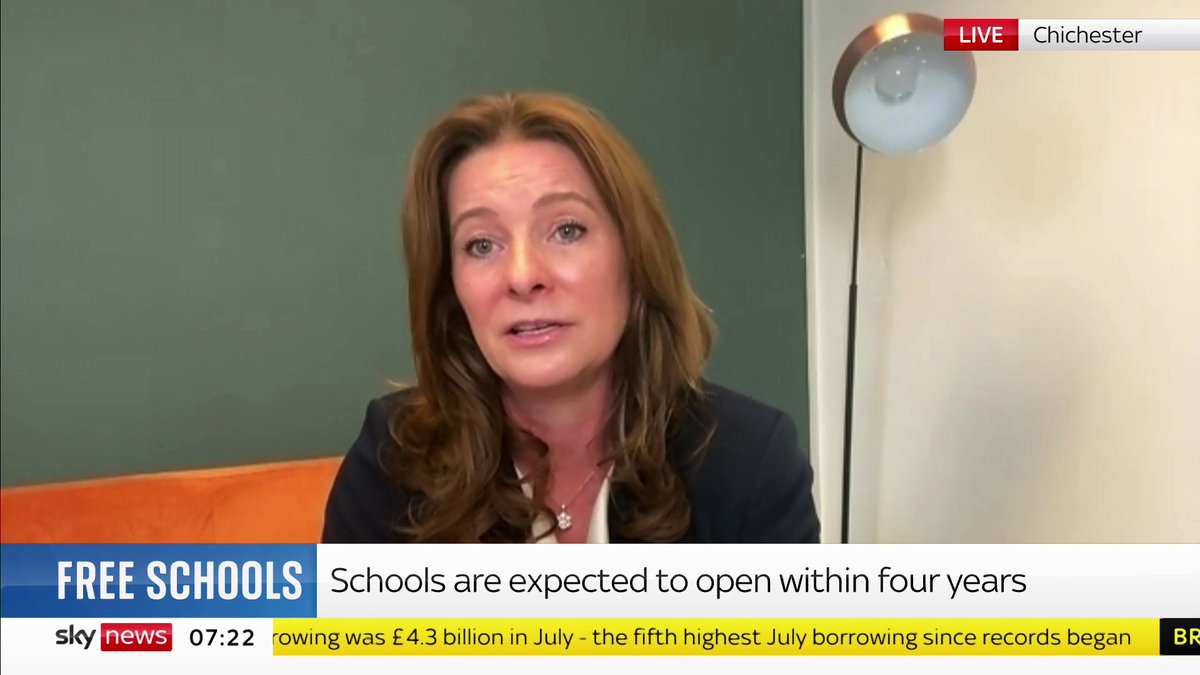 The govt has announced that fifteen new free schools are set to open in parts of the country where education outcomes are weakest. Secretary of State for Education Gillian Keegan tells JayneSeckerSky the schools will "help level up opportunities."