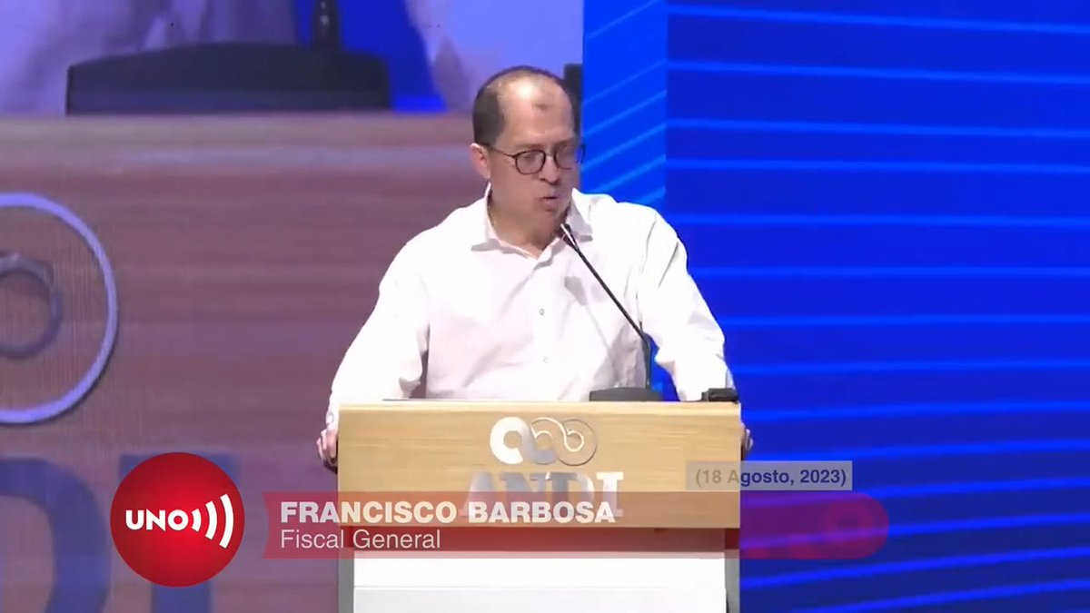 #NoticiasUno| En asamblea de la ANDI, Barbosa pronunció discurso insultante contra Petro y su gobierno. Lo aplaudieron