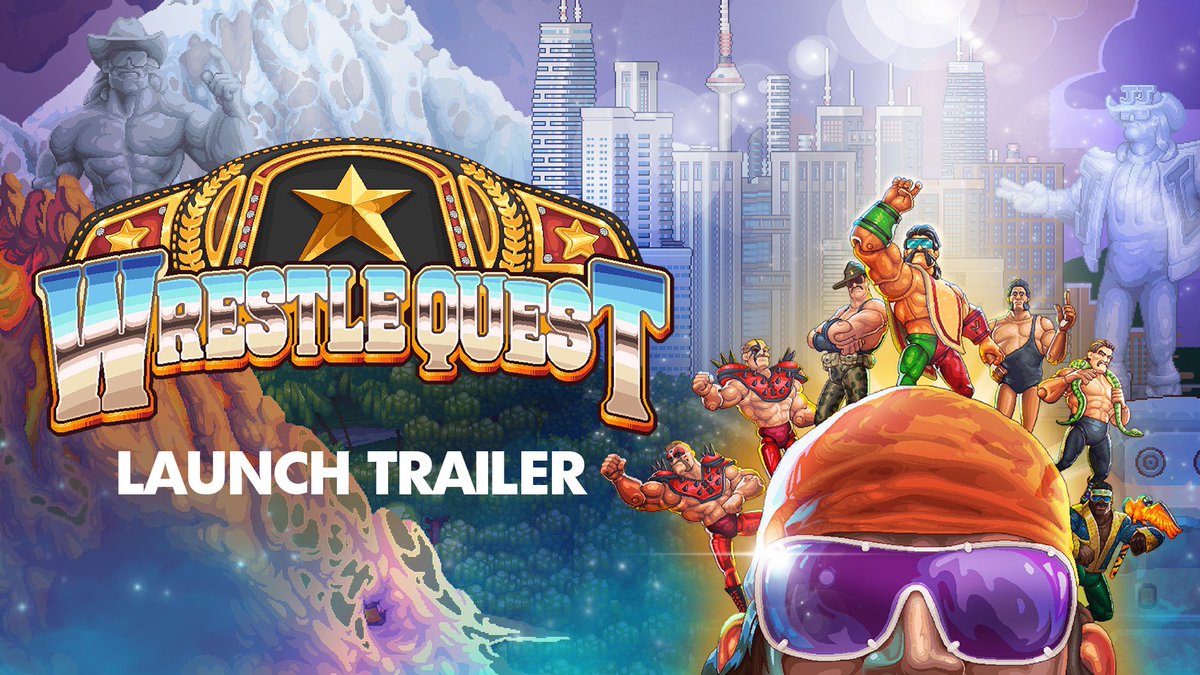 It's tiiiiiiiime for #WrestleQuest Mega Cat Studios Jeff Jarrett