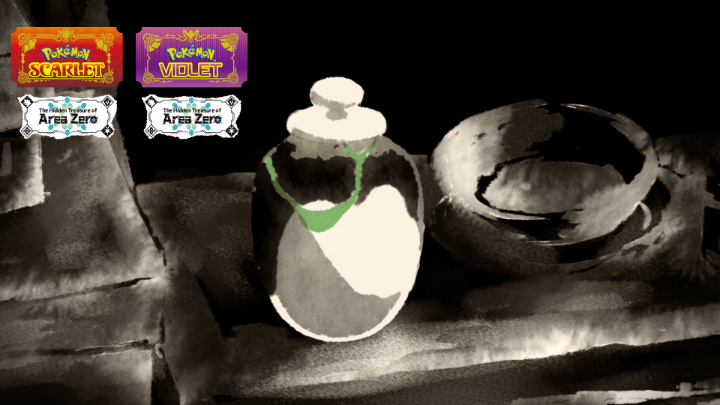 The tea was spilled on a spooky new Pokémon in a tale as old as matcha. 🍵 #PokemonScarletViolet ❤️💜
