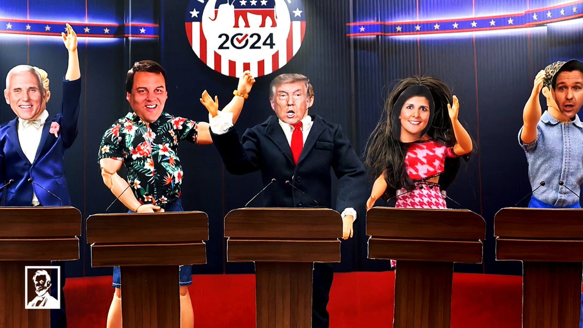 The Lincoln Project presents The RNC First Presidential Debate Pre-Enactment