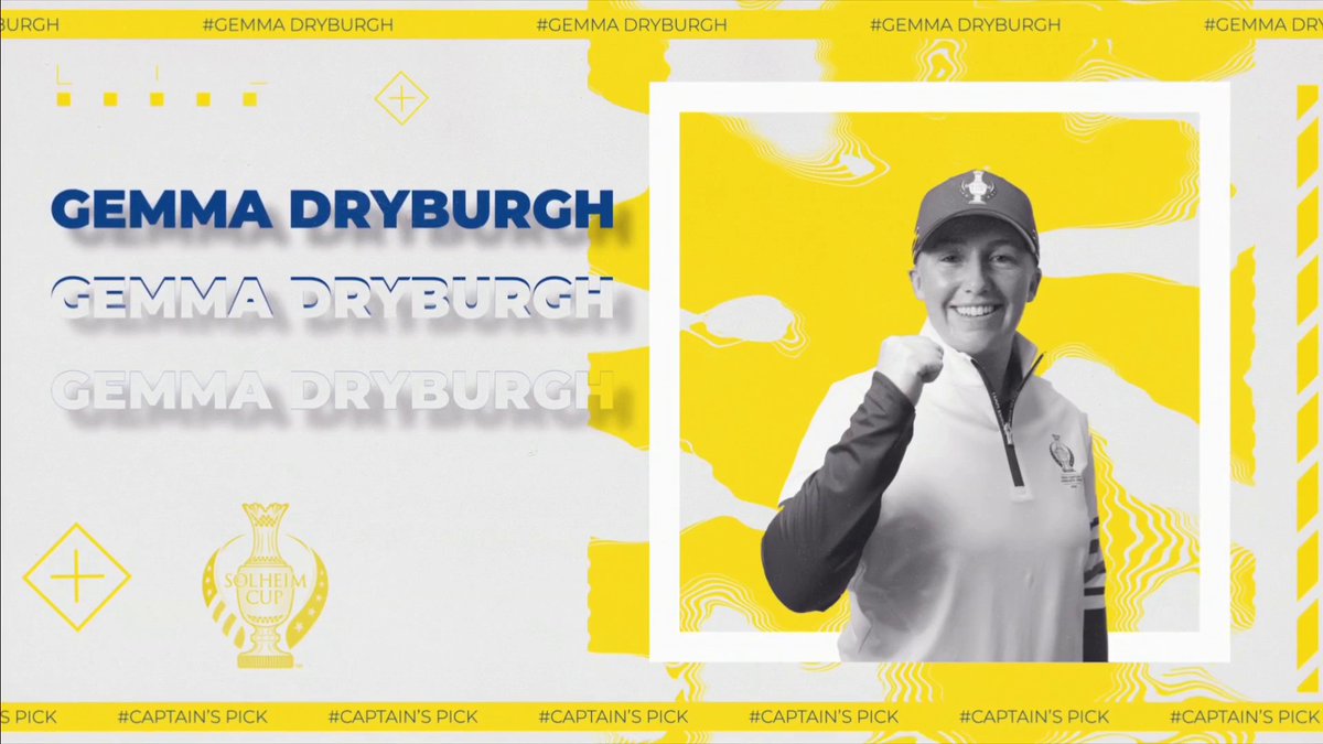 "She's elevated her game" 📈 Suzann Pettersen explains why she has picked Gemma Dryburgh for her team at the Solheim Cup 🔊