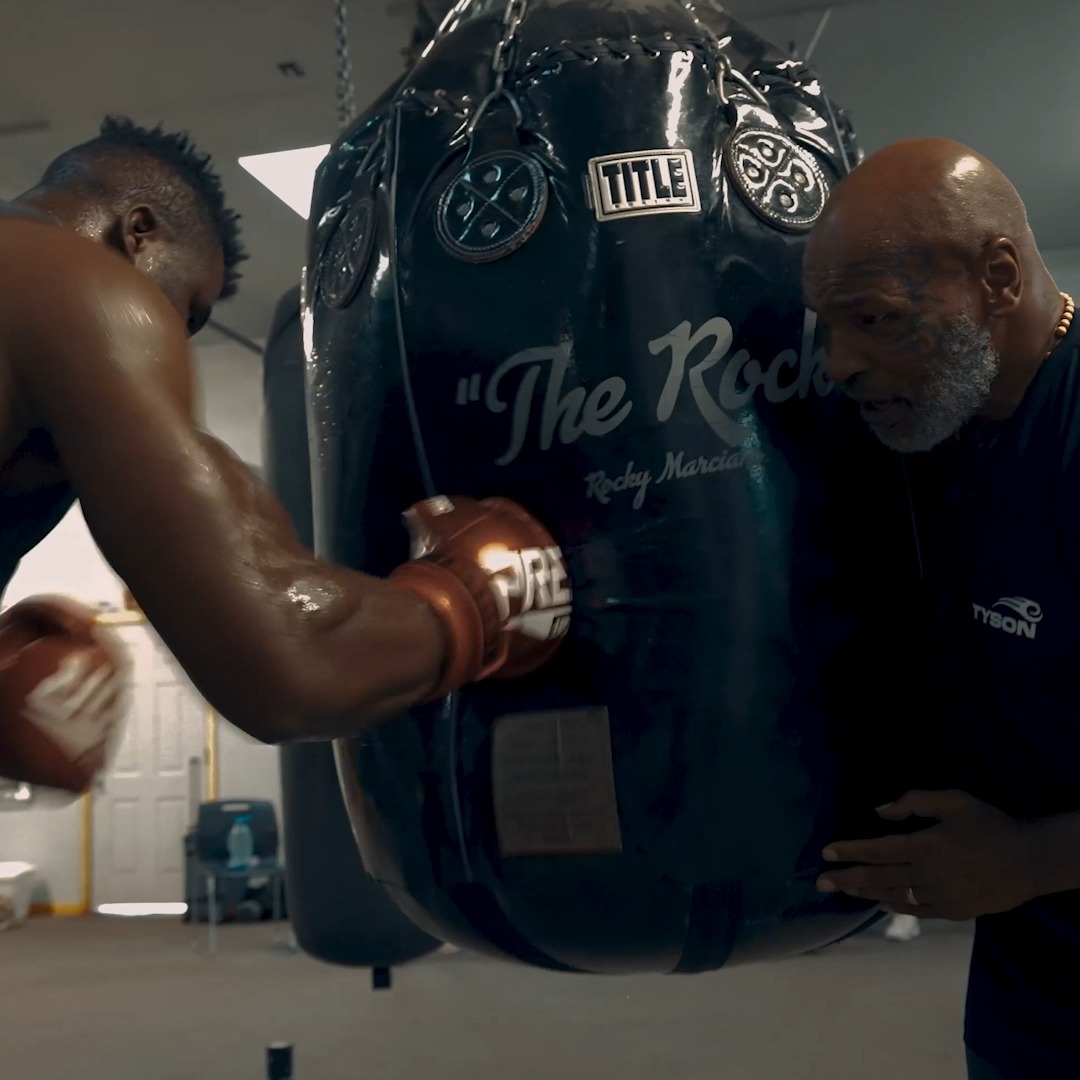 It’s an honor to be a part of your journey, my brother Francis Ngannou. Preparation and training to shock the world. #FuryNgannou #RiyadhSeason