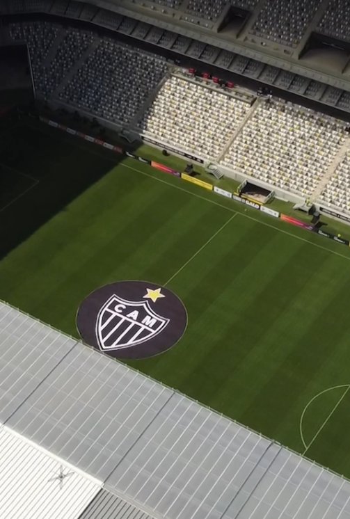 Domingo começamos a nossa nova era, com o primeiro jogo oficial da Arena MRV! 🥹🏟️🐔 #GaloPaixãoNacional