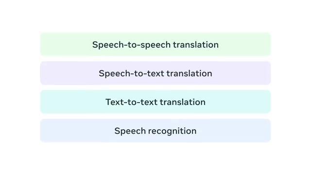 Introducing SeamlessM4T, the first all-in-one, multilingual multimodal translation model. This single model can perform tasks across speech-to-text, speech-to-speech, text-to-text translation &amp; speech recognition for up to 100 languages depending on the task. Details ⬇️