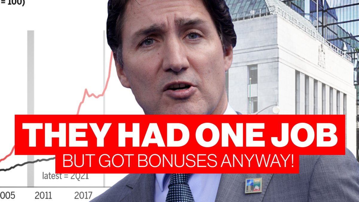 In the real world, people who fail at their job don’t get rewarded. In Trudeau’s government, they get big bonuses. Find out what happened 👇