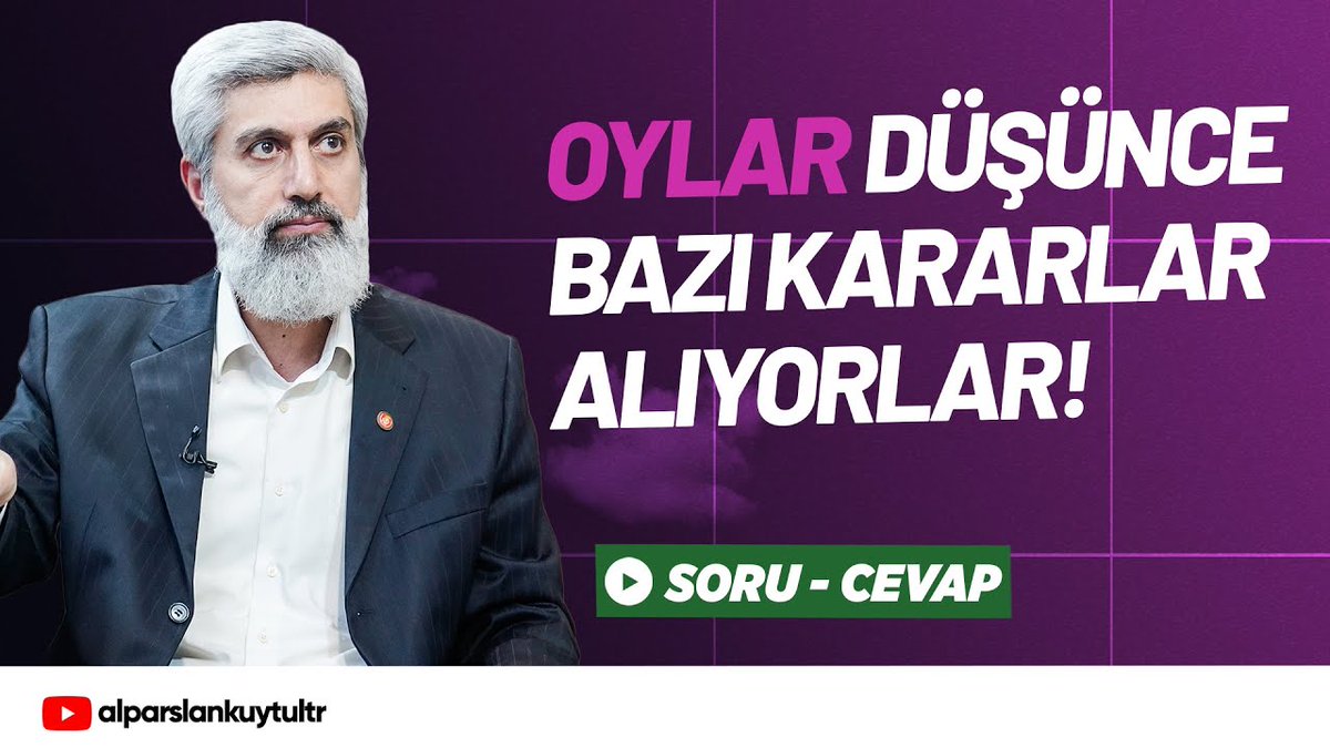 SORU - CEVAP | HDP ve Yeşil Sol Partinin Demokratik İslam Çalışmaları Kararı Hakkında: Benim onlara tavsiyem; oy için, Kürt halkı Müslüman olduğu için değil din Allah'tan geldiği için İslam'a yönelsinler. Din Allah'tandır ve Allah'ın dinine yönelmelisiniz. Allah'ın adaletli olduğundan eminseniz İslam'a yönelmelisiniz.