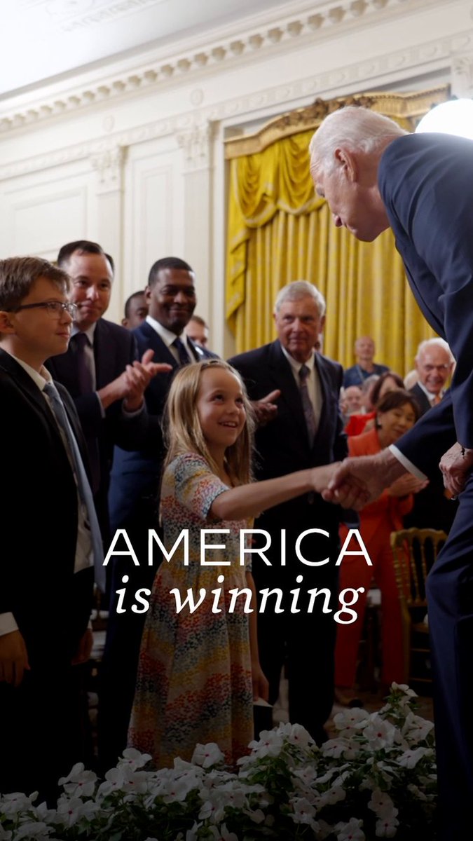 The American people are the real hero in our story. You're the reason America’s best days aren’t behind us. They’re ahead of us.
