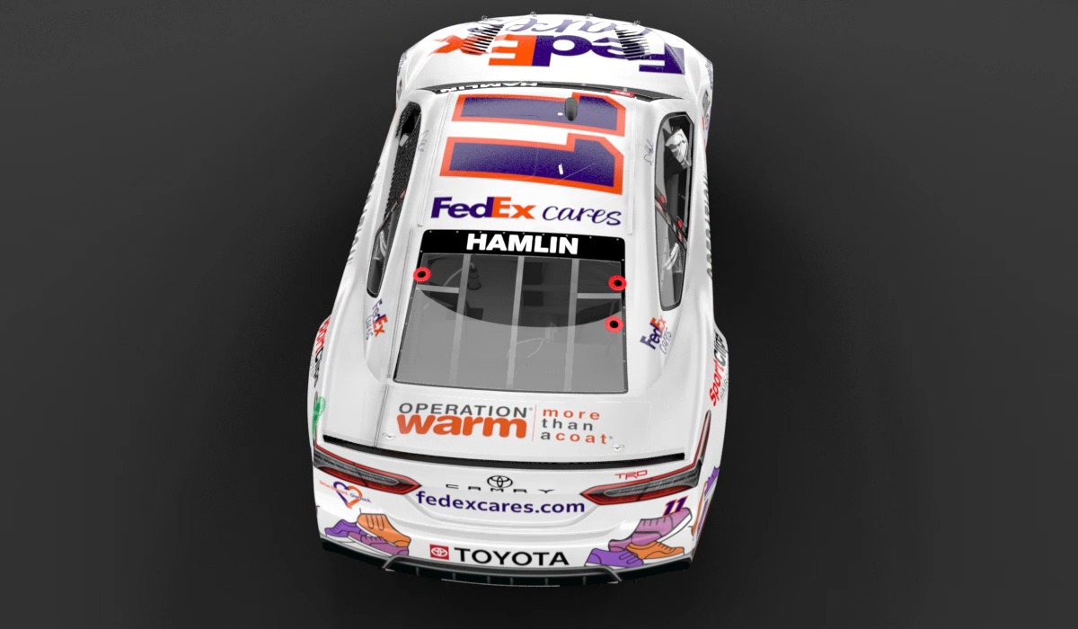 A fresh paint scheme to end the regular season! We're proud to showcase Operation Warm on our #11 #FedExCares Toyota this weekend at Daytona International Speedway. Like to show your support for the #11 FedEx racing team! Go to to learn more about this continued collaboration!