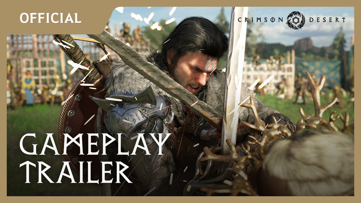 Step back into Pywel and join the lone mercenary as he navigates both the breathtaking beauty and cutthroat dangers of the continent in the latest #CrimsonDesert gameplay trailer from gamescom #OpeningNightLive2023