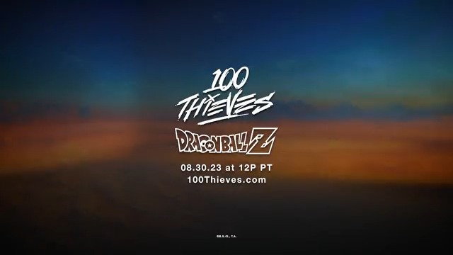 100 Thieves x Higround x Dragon Ball Z Launching on August 30th at 12PM PT 🟠 🟠