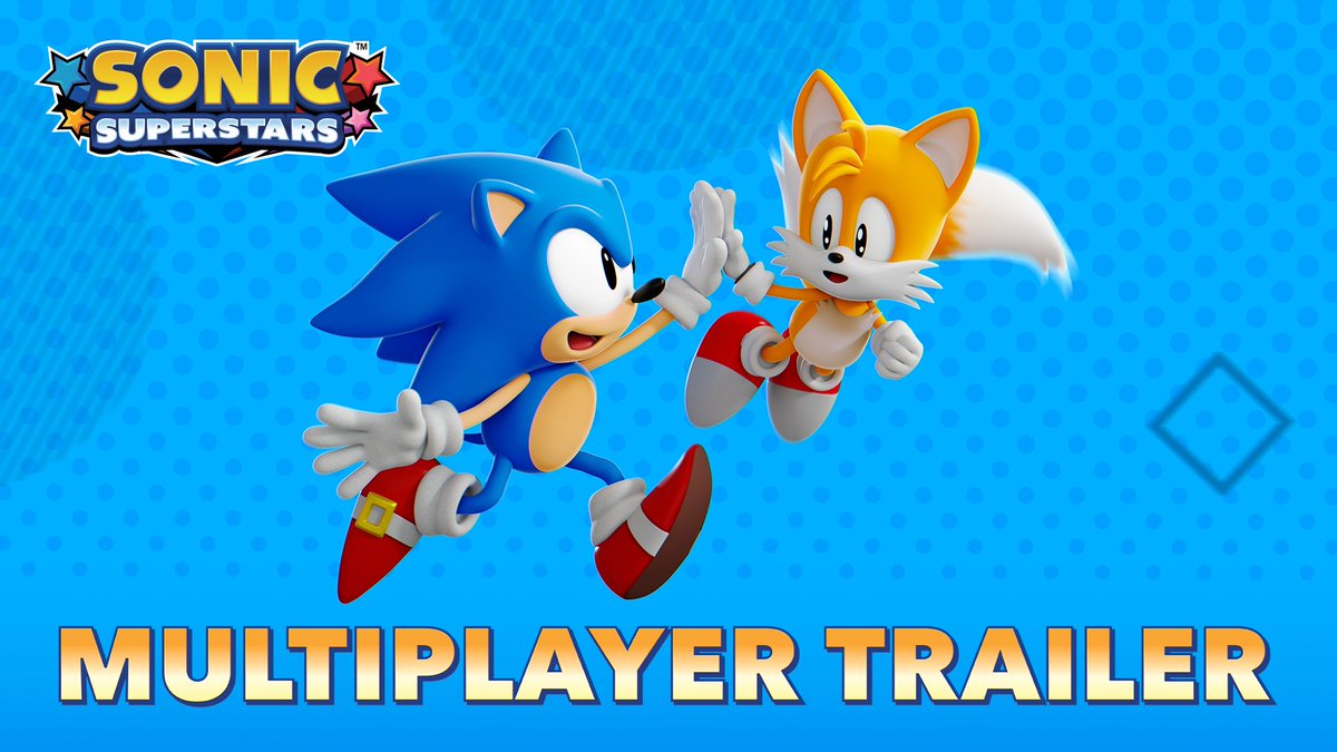 Sonic Superstars is arriving October 17th! Get ready to enjoy local co-op with up to 4 players, or take your gaming online in the free-for-all Battle Mode!