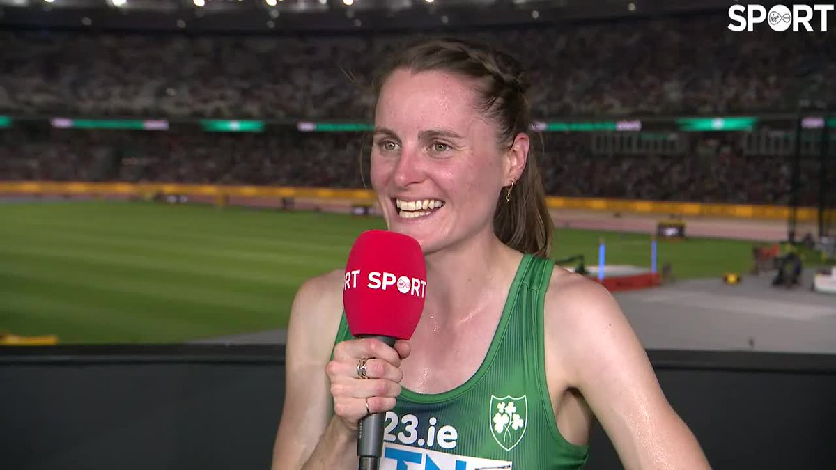 "To come away with fourth is so bittersweet. I'll probably have a wee bit of a cry. "But many years ago I wouldn't have dreamt of fourth in the world. "I just know that I have it, it's there. Another year to Olympics." - Ciara Mageean. 💚 #TeamIreland #WorldAthleticsChamps