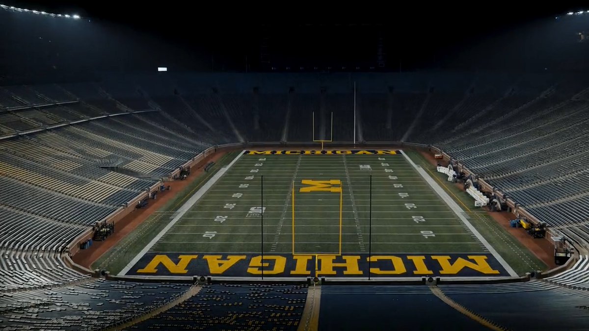 A small preview of what's to come #GoBlue |