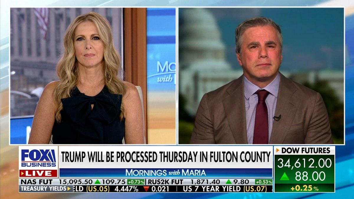 Fed court should step in and protect Trump from being arrested for non-crimes by Democrats in Fulton County, Georgia. Judicial Watch ⚖️ FOX Business