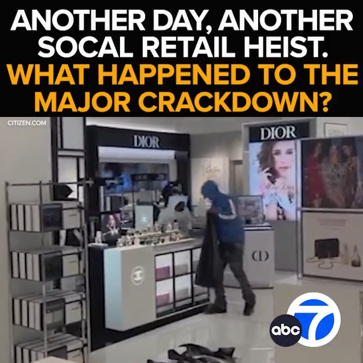 A Footlocker on Melrose, a Macy's in Arcadia, all hit as retail crooks strike again. The latest heists come just days after officials announce a major crackdown. With few arrests and even fewer prosecutions, can anything stop them? Tonight at 11 from ABC7