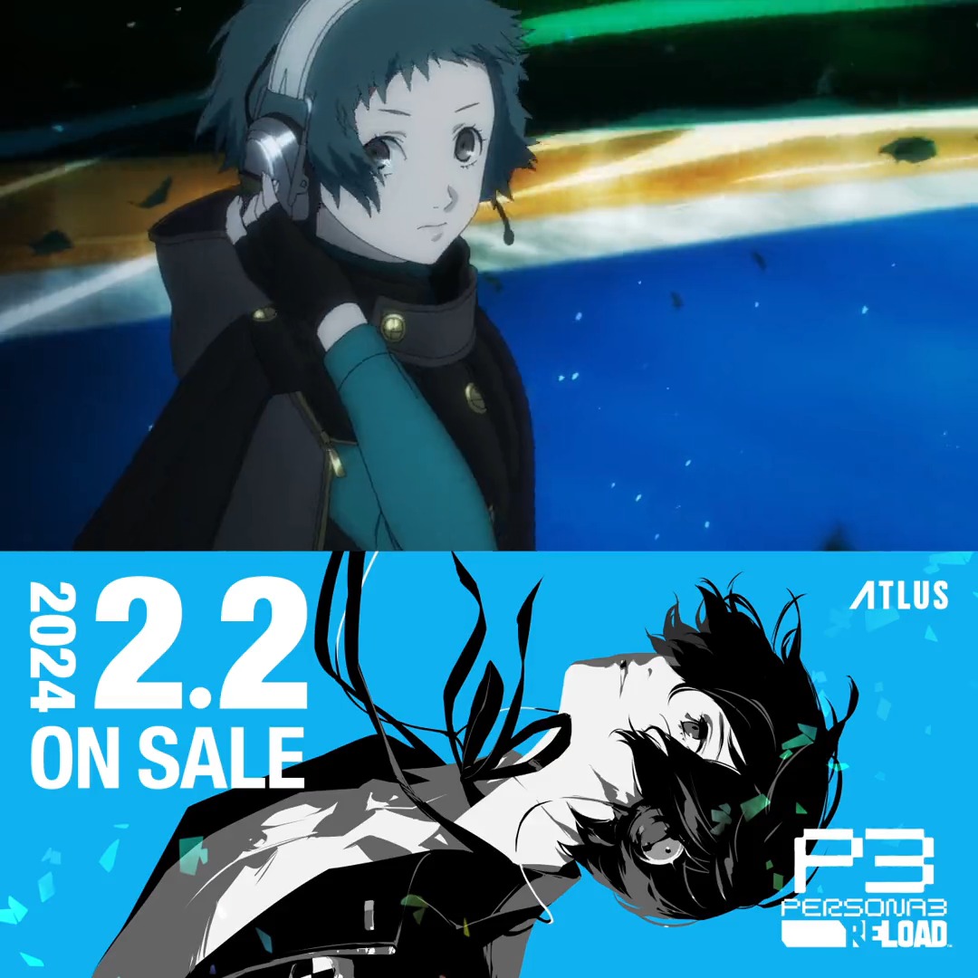 【ペルソナ3 リロード 特報✨】 #P3R の発売日が2024年2月2日(金)に決定したぜ! Xbox Game Passをはじめ、全プラットフォーム同時発売!今日から順次予約を開始するみたいだ。ぜひ予約してくれよな!! PV02も公開!特別課外活動部(S.E.E.S.)が大集結だ!