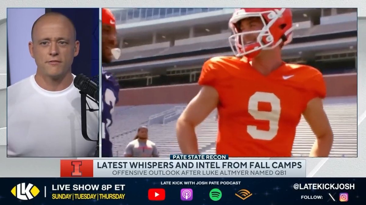 "This is like the quietest, sleepiest, sneakiest division contender in college football. Get your kids ready to talk about Illinois a little bit this year." Jake says don't sleep on Illinois in 2023 🏈 WATCH📺: