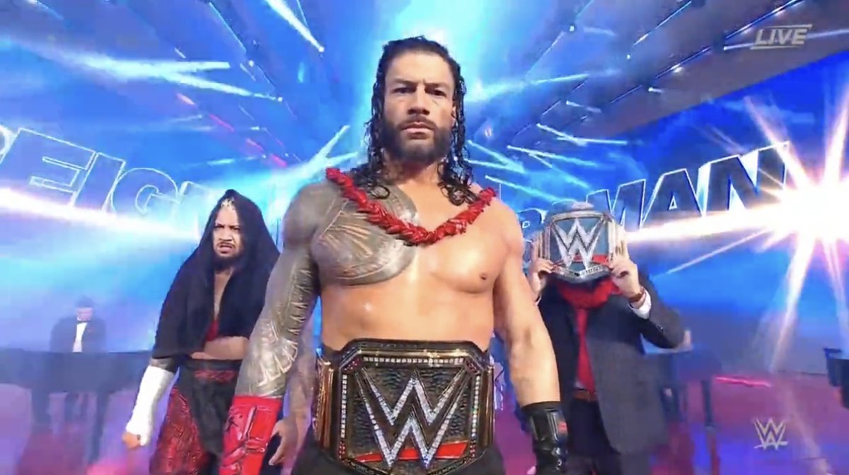 Enough Time Has Passed We must Acknowledge the Roman Reigns Final Boss WrestleMania Entrance