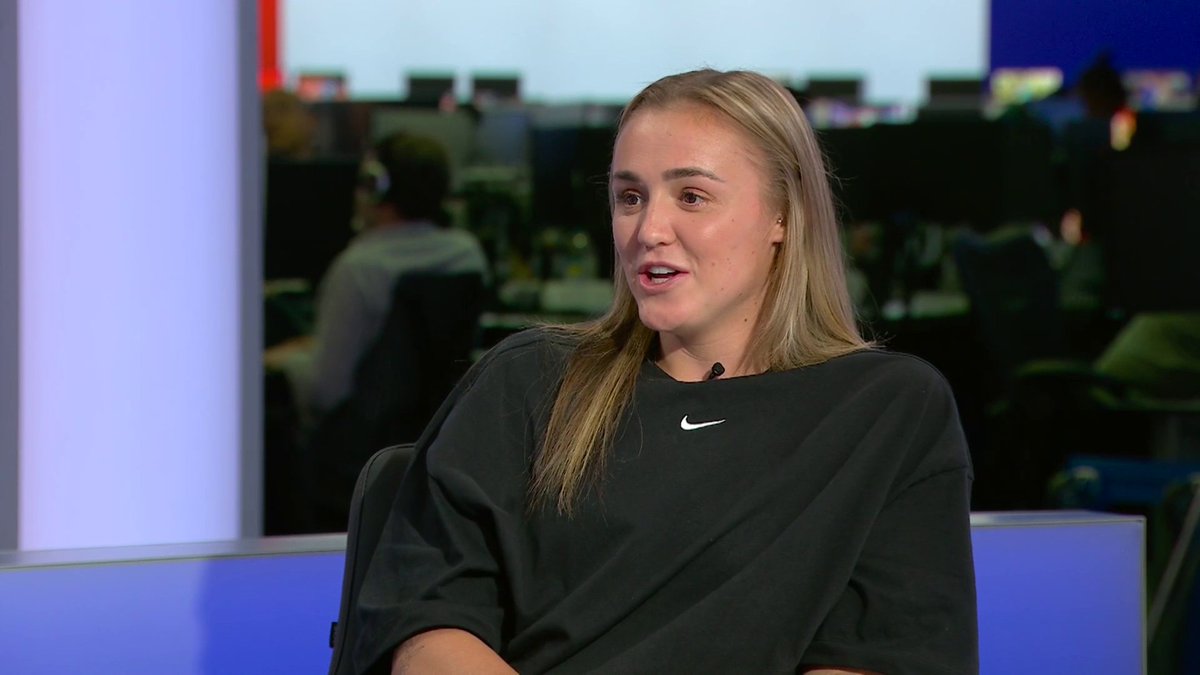 🗣️ "We don't want the female game to be the stepping stone for the men's game." Georgia Stanway on the talk around Sarina Wiegman and Emma Hayes going to manage in the men's game 👔