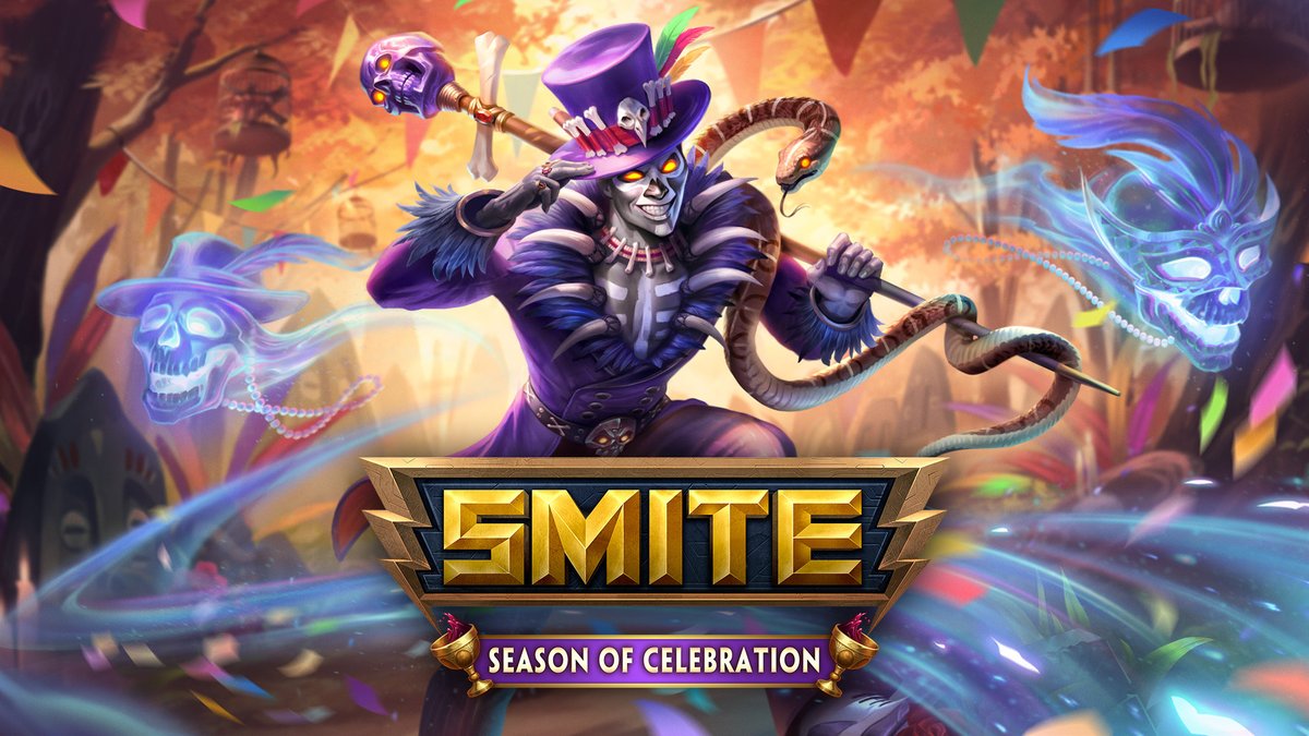 It's almost party time! We've got the food. You bring the brew! Don't be late for the Season of Celebration Update Show today at 3pm! ⚡