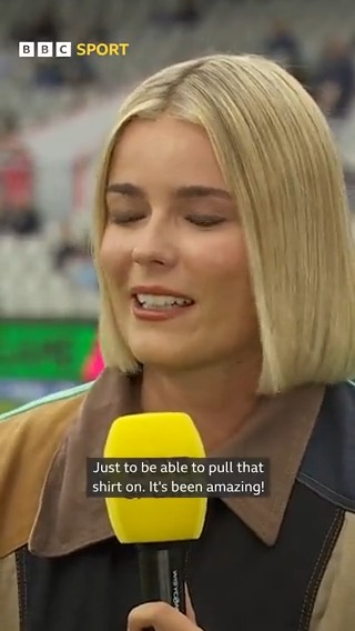 "I was a cricket fan that accidentally played cricket for England." You've been magnificent, Alexandra Hartley. ❤️ And there's plenty more to come... #BBCCricket #TheHundred