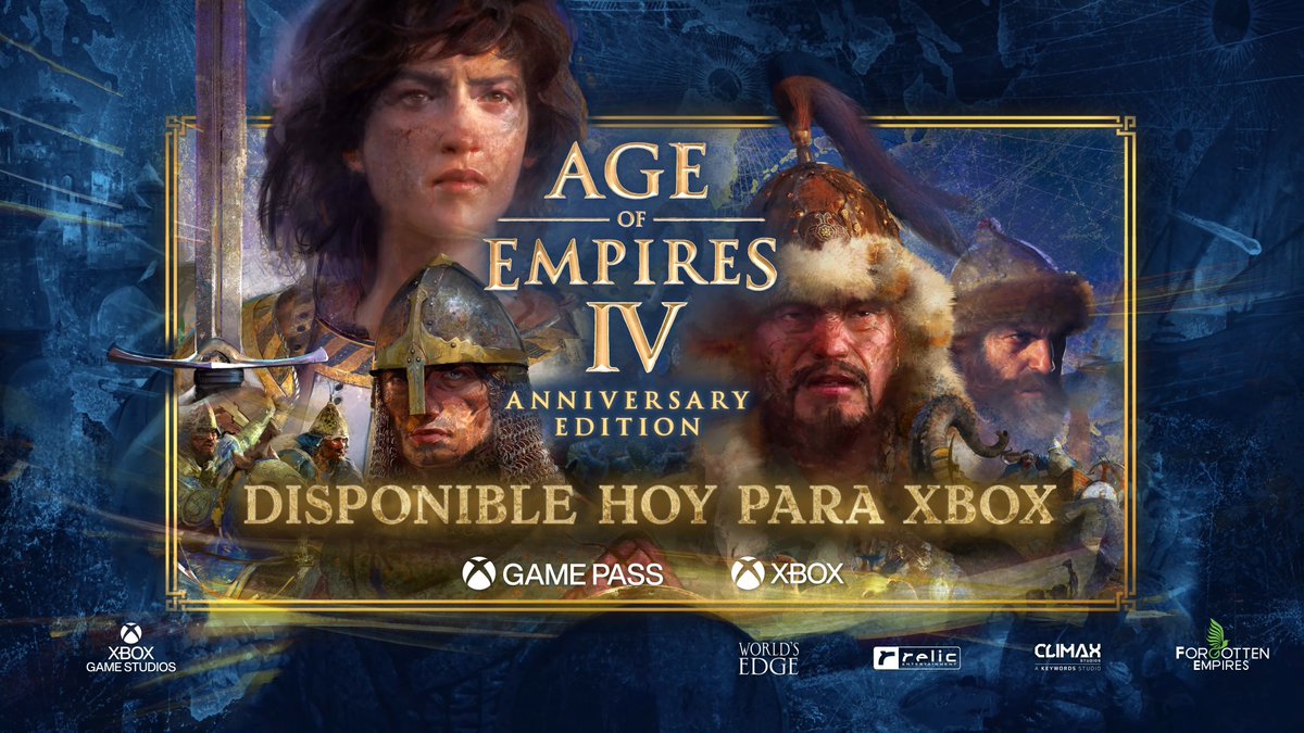 ¡Age of Empires llegó a consolas! 🏰 Juega Age of Empires IV: Edición Aniversario con #XboxGamePass: | #Xboxgamescom