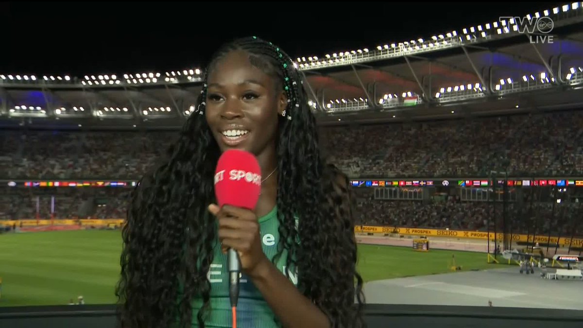 We are so lucky to have Rhasidat in our sport 🤩🙌🔥🇮🇪