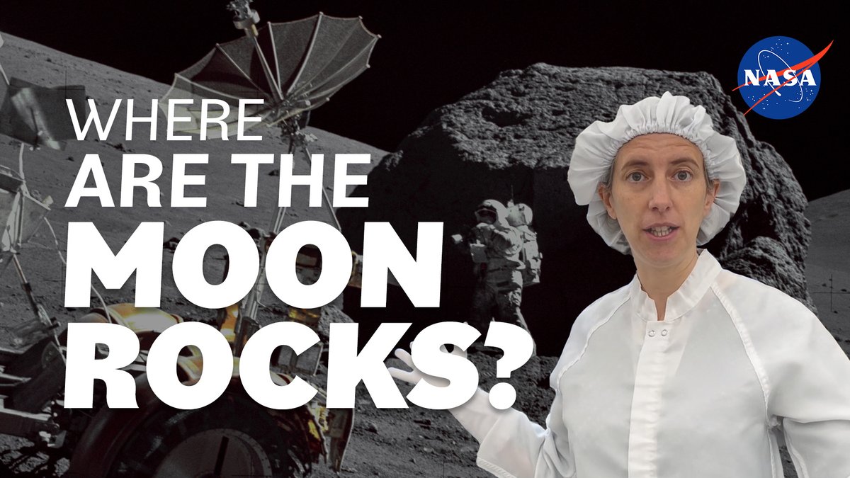 Where are the Moon rocks? When they’re not being studied by institutions or enjoyed by museumgoers, we have specialized the Lunar Sample Curation Laboratory @NASA_Johnson to store &amp; keep the samples safe: