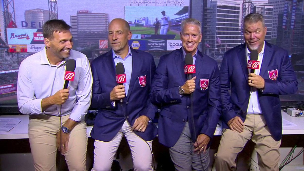 The Hall of Famers trolled Jeff Francoeur by wearing their Hall of Fame jackets 😅