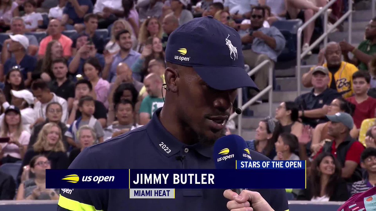 .Jimmy Butler believes he's one of the best players in the world (in tennis).
