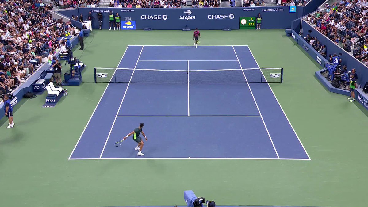 Jimmy Butler playing tennis is hilarious 🤣 (via US Open Tennis)