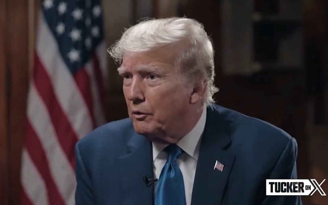 Tucker Carlson: “Do you think it’s possible that [Jeffrey] Epstein was killed?” Trump: “I think he probably committed suicide. He had a life with beautiful homes and beautiful everything and all of a sudden he’s incarcerated…”