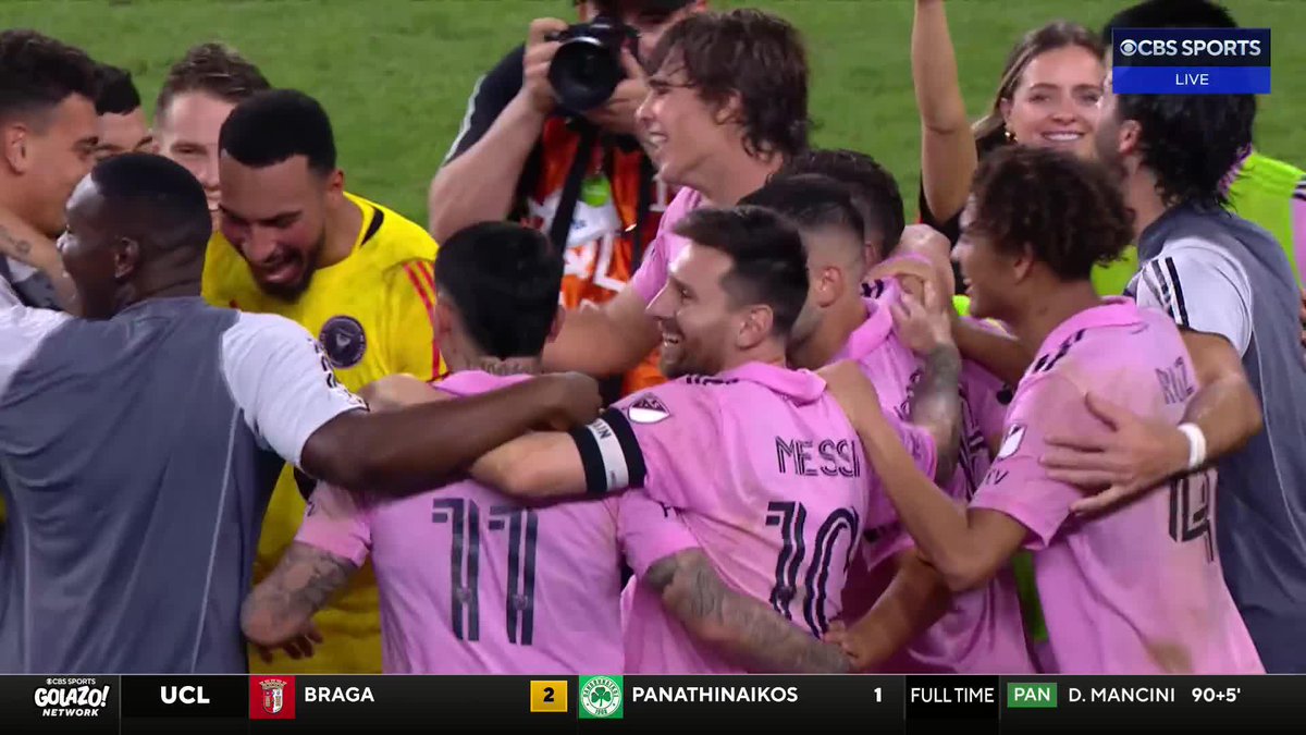 INTER MIAMI SURVIVES IN PK TO REACH THE U.S. OPEN FINAL 🔥 (via CBS Sports)