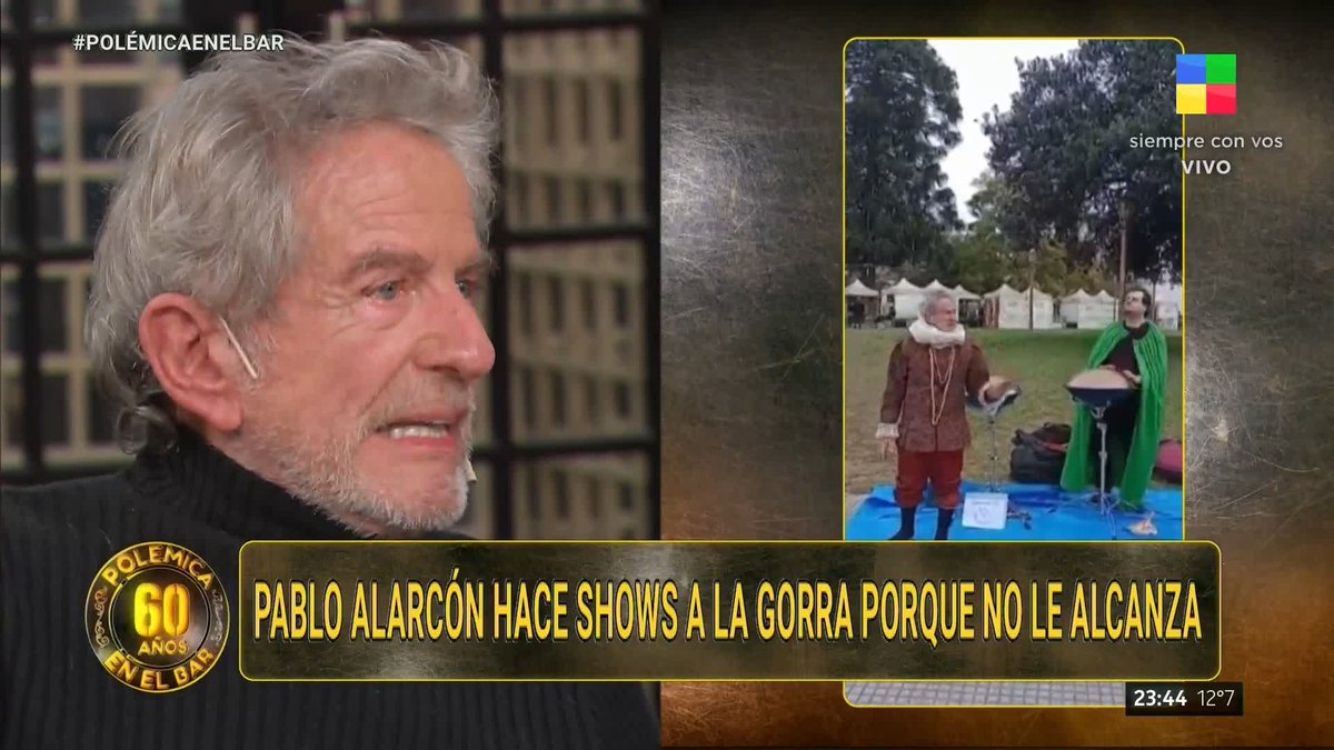 🔴 Pablo Alarcón hace shows a la gorra para llegar a fin de mes 💬 “Fue más una necesidad que una idea”. Cc #PolémicaEnElBar @polemicabar Marcela Tinayre