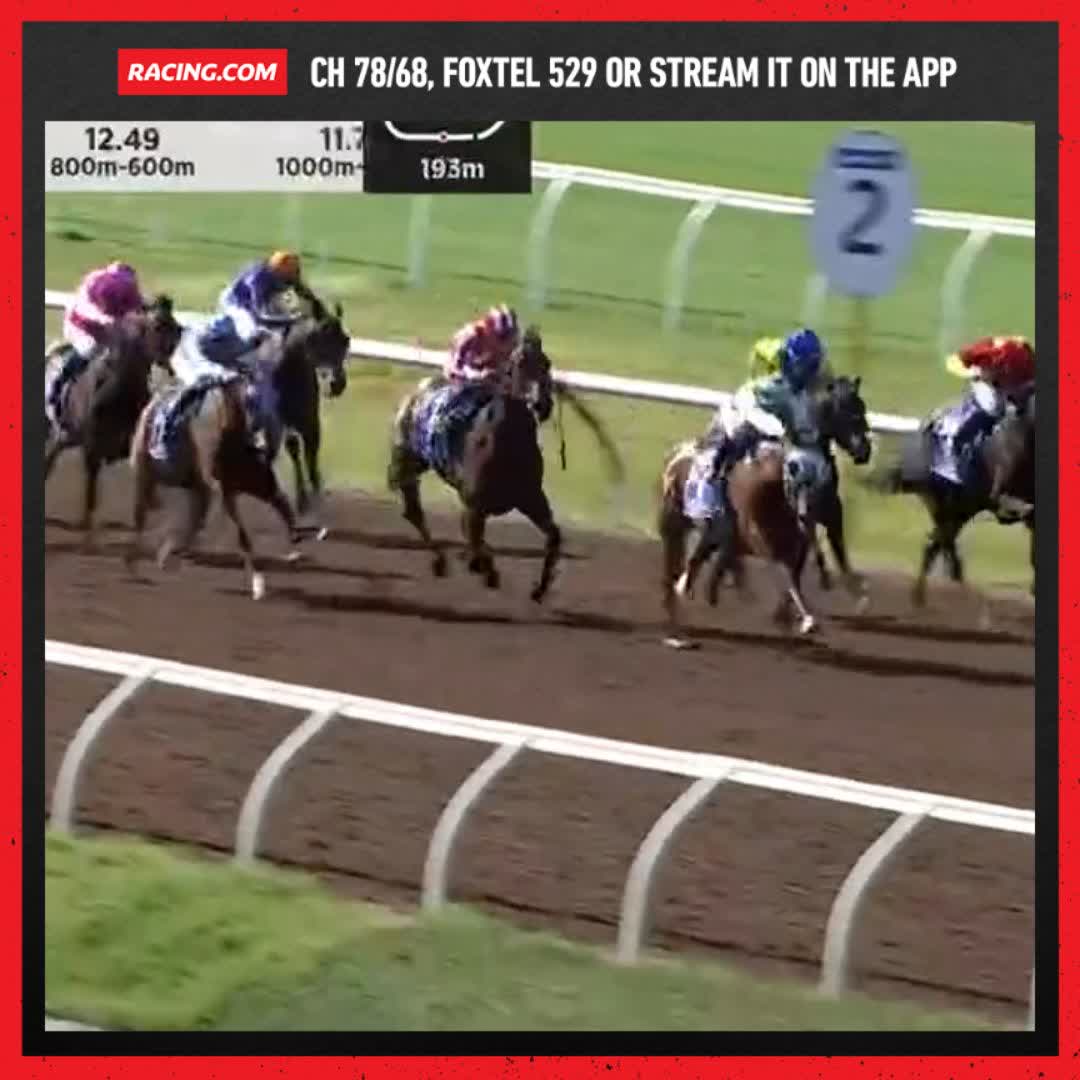 Gangitano is a class above & shoots away from them late 💪 The Black Prince of the Pakenham Synthetic? Yargi Racing