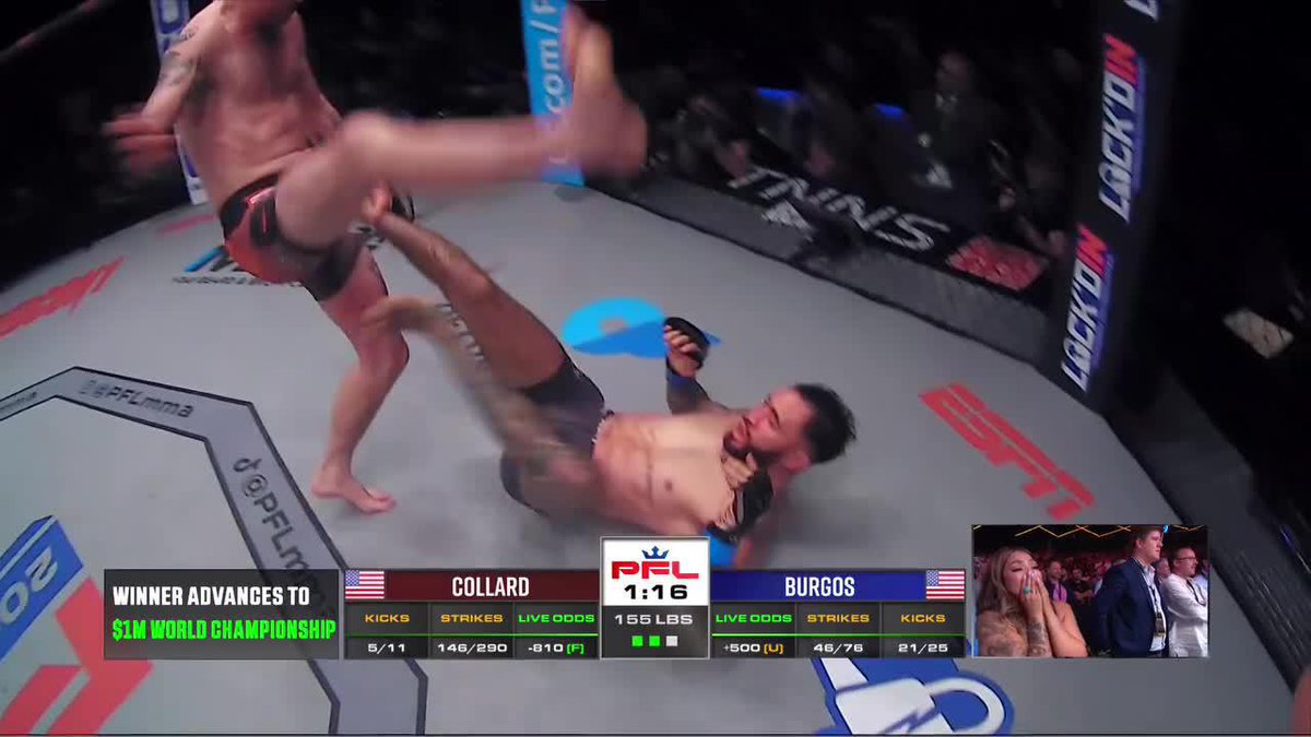 Shane Burgos vs Clay Collard are having a banger in PFL