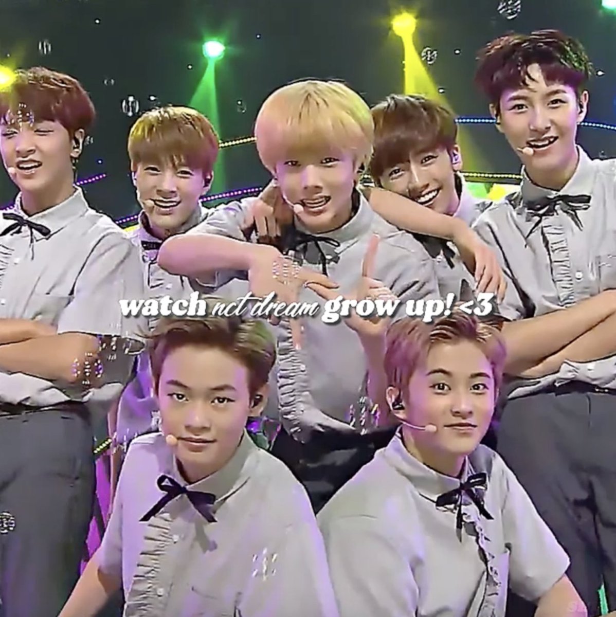 watch #nctdream grow up! <3