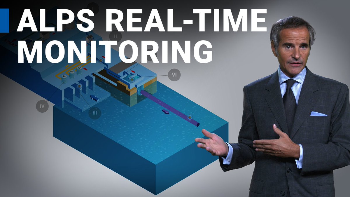 As #Japan starts releasing treated water from #Fukushima Daiichi nuclear power plant today, IAEA @RafaelMGrossi explains in this video how our monitoring tool provides live data on the release. 📊