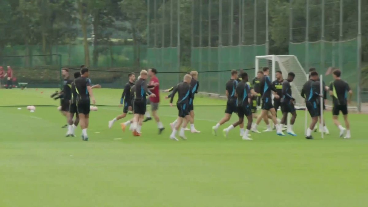 🚨 Gabriel Jesus has returned to Arsenal training this morning. [Sky] #afc